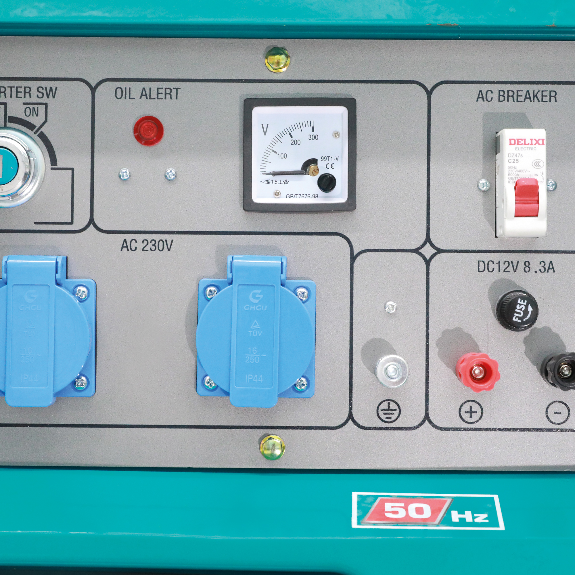 SOUNDPROOFED diesel GENERATOR 5.0 kW - Single-phase TP250001 | 5.0 kW