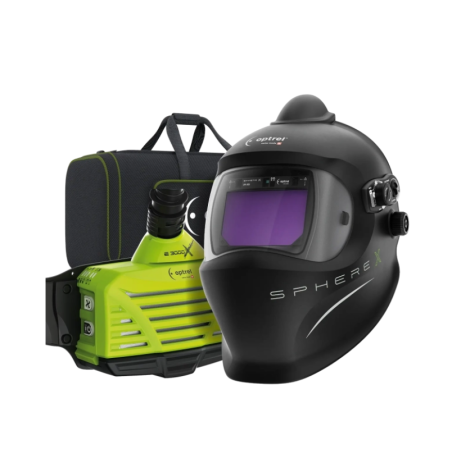 Pack: sphereX 2.5 pure air (e3000X) black PAPR welding mask + e3000X PAPR