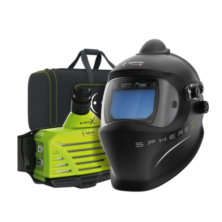 Pack: sphereX clt - fresh air welding helmet and e3000X (ATEX)