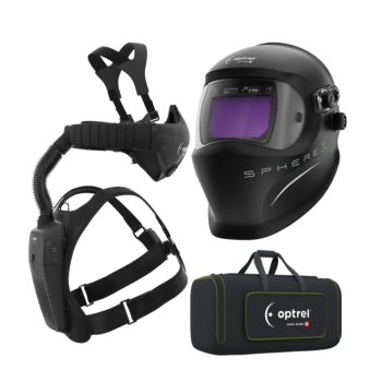 Pack: sphereX 2.5 black - welding helmet and swiss air
