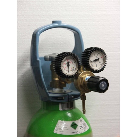 Dual-gauge pressure regulator