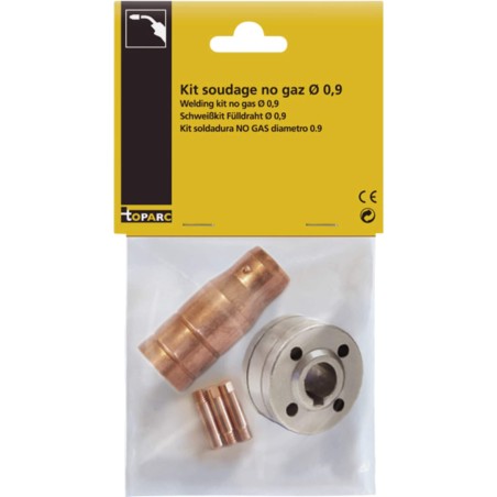 Gasless welding kit for Gys machine for flux-cored wire Ø 0.9 mm