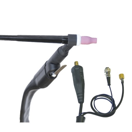 Flexible torch for TIG welding SR26 L for GYS machine