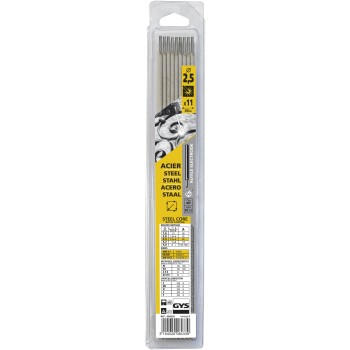 GYS Ø 2.5 mm rutile electrodes for steel welding