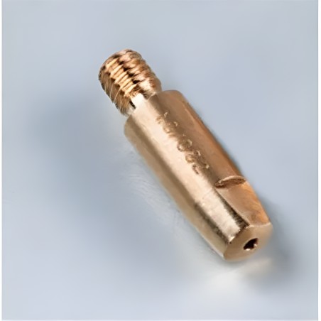 Blister of 3 aluminum contact tips for MIG welding Ø 0.8 mm