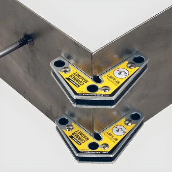 2 magnetic welding squares