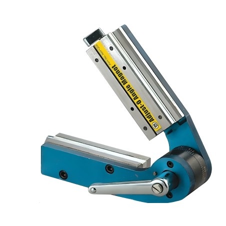 Adjustable angular magnetic square