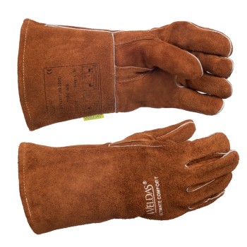 Welder gloves Weldas 10-2392-XL with reinforced right thumb