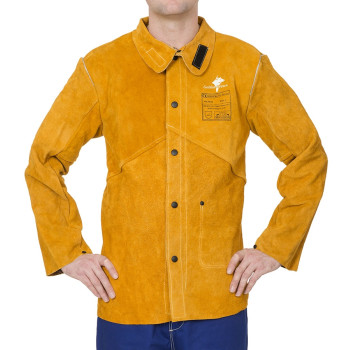 Golden Brown Weldas Welder Jacket