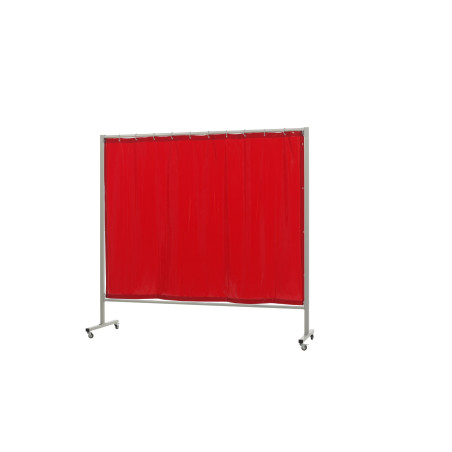 Folding welding screen