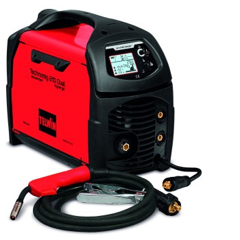 TELWIN - DUAL 210 Synergic | Semi-automatic MIG MAG welding machine - Multi-process machine