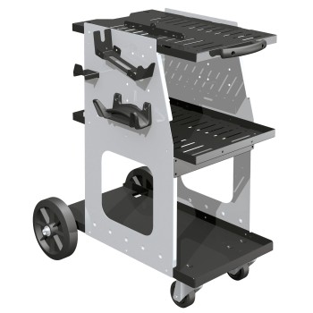 Trolley for MIG or TIG welding machine + gas cylinder up to 4 m3 WELD 81