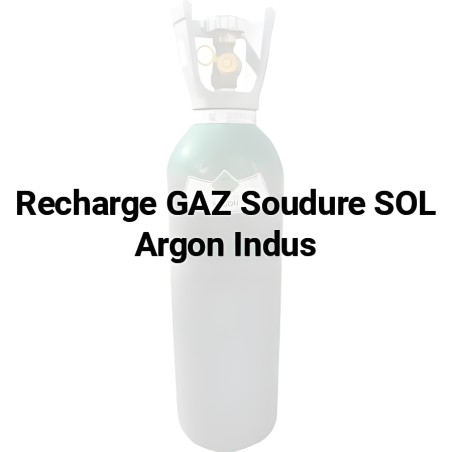 Sol Argon Indus gas refill