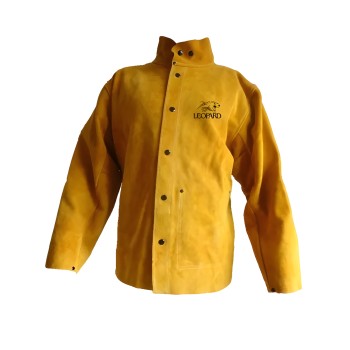 Split leather welding jacket