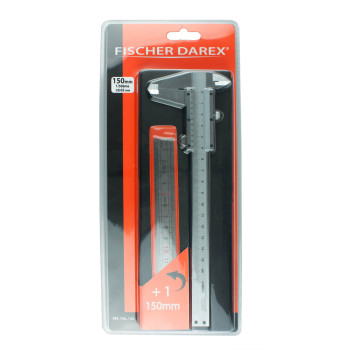 Polished steel vernier caliper