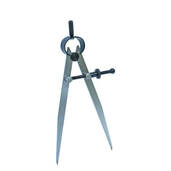 Spring compass with tips