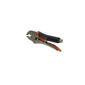 Chrome vanadium locking pliers 250 mm bi-material handle