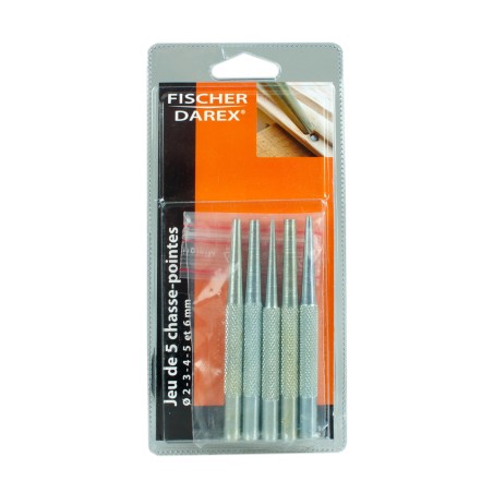 Set of 5 center punches