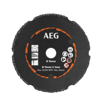 Disc Ø 76 mm for AEG multi-saw