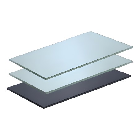 Replacement lenses for wallet welding helmet