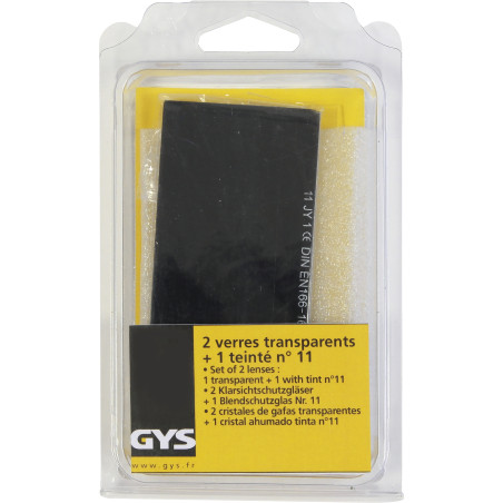 Replacement lenses for wallet welding helmet