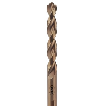 XTURBO HSS cobalt 5% steel drill bit ground with centering tip