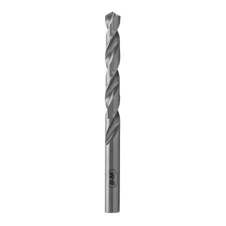HSS ground-cut steel drill bit with cylindrical shank