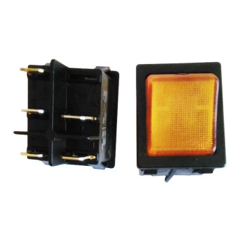 Orange on/off switch