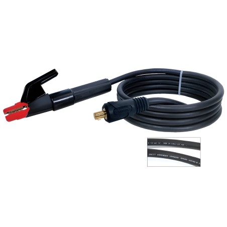 250 A electrode holder + 35 mm² cable TX 50 connector