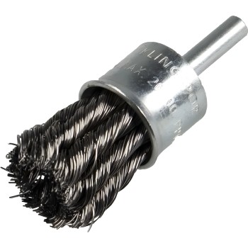 KLINGSPOR - Stem-mounted pencil brush, crimped wire BPS 600W