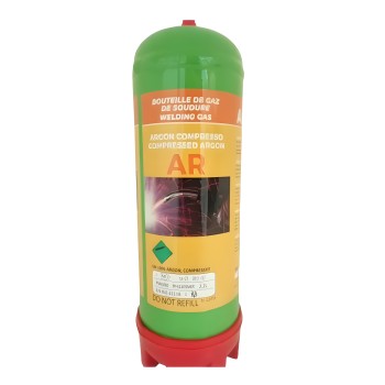 Disposable PURE ARGON gas cylinder