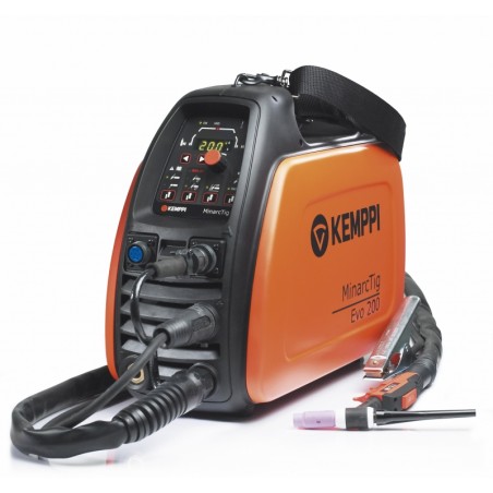 KEMPPI - Minarc TIG EVO 200 welding machine with TX225 torch 8 m length