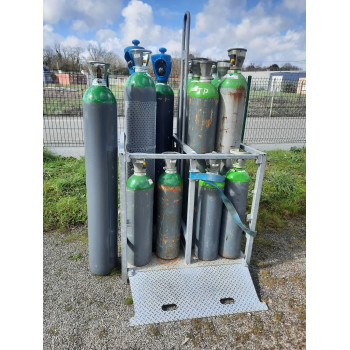 Professional TIG welding gas cylinder