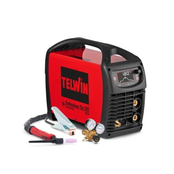 TELWIN - TIG AC/DC HF Technology 202 | Welding unit with accessories