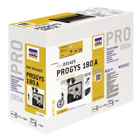 MMA Inverter PROGYS 180 A welding machine