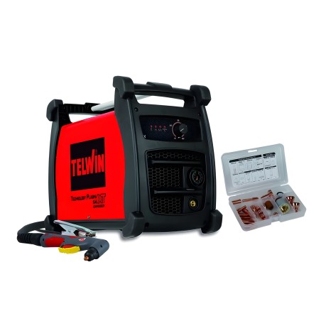 Telwin Technology 54 XT plasma cutter with integrated compressor