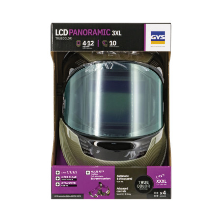 GYS LCD PANORAMIC 3XL welding helmet