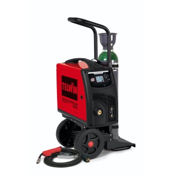 PACK: Telwin Technomig 215 Welder + Trolley + Regulator + Gas
