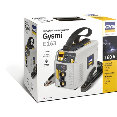 MMA Inverter Welding Machine Gysmi E 163 GYS