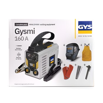 GYSMI 160 P PACK with Hood, gloves, apron and accessories