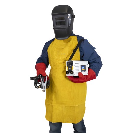 GYSMI 160 P PACK with Hood, gloves, apron and accessories