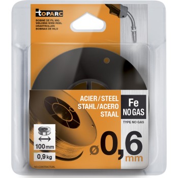 GYS Gasless welding wire mm spool Ø 0.6 - 100 mm 0.9kg