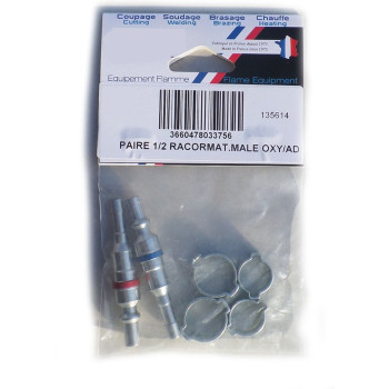 1/2 RARCOMATIC MALE OXY/ACETYLENE/LPG