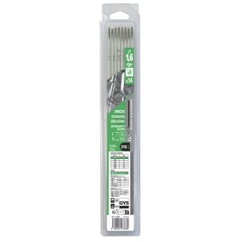 Pack of 14 STAINLESS STEEL 316L Electrodes Ø 1.6 mm GYS
