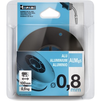 GYS - Aluminium Wire Spool AlMg5 Ø 0.8mm - D100 - 0.5kg