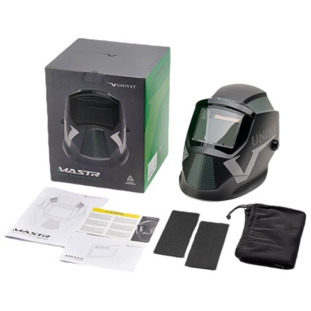 Variable shade laser welding helmet MASTR UNIVET