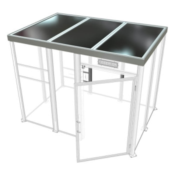Roof module for 4x4m laser enclosure