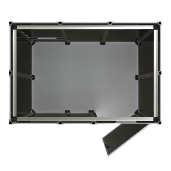 Class 4 laser welding booth - 3x2m with hinged door