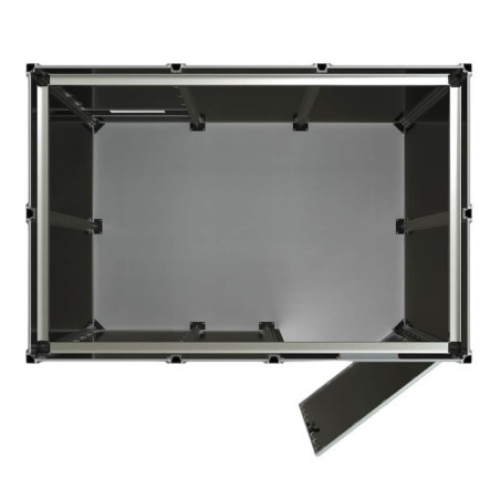 Class 4 laser welding booth - 3x3m with hinged door