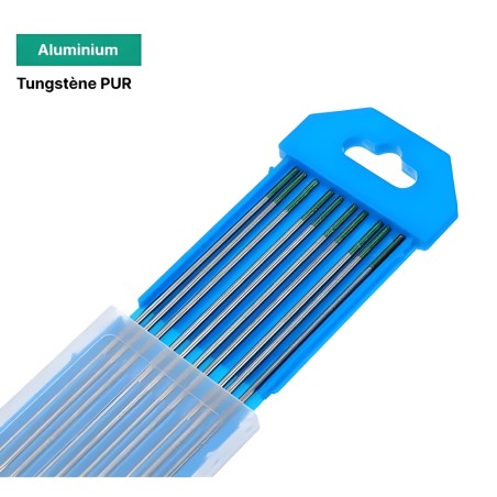 Pure Tungsten Electrodes (Green) - Ø3.2x150 mm (x10)
